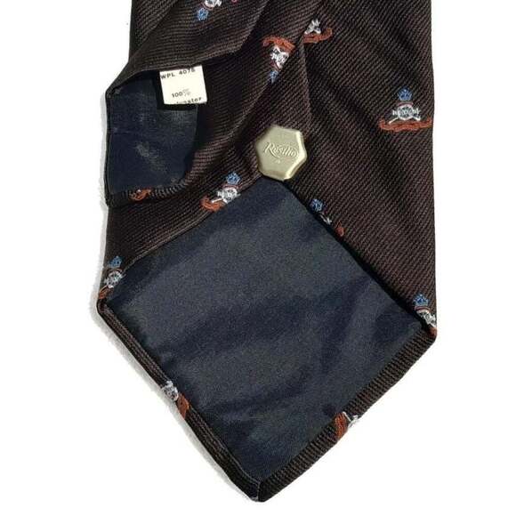 Vintage Resilio Silk tie Made in Italy , classic, traditional, timeless - Picture 3 of 7